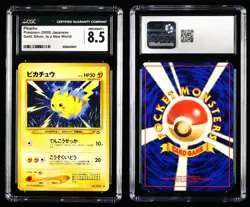 CGC NM/MINT+ 8.5 Nintendo 2000 Pokemon PTCG JPN . card- Pikachu - Image 1