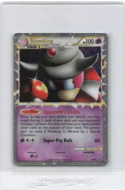 SLOWKING 85/90 - COSMO HOLO SUPER Rare - Undaunted - 2010 POKEMON CARD - NM/M - Image 1
