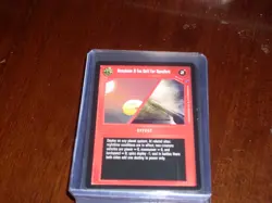 Star Wars Sunsdown & Too cold For Speeders Ccg Card - Image 1