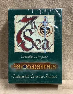 Sea Dogs 7th Sea Broadsides Collectible Card Game Deck, New and Sealed - Image 1
