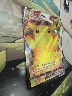 Pikachu VMAX Alternate Stamped 25th SWSH062 Black Star Promo Pokemon Card NM/M - Image 2