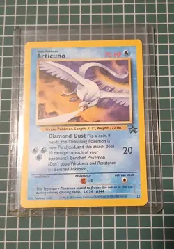Pokemon TCG Articuno #22 Black Star Promo WOTC Movie Promo Aoki NM Card - Image 1