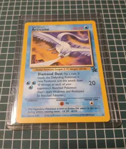 Pokemon TCG Articuno #22 Black Star Promo WOTC Movie Promo Aoki NM Card - Image 2