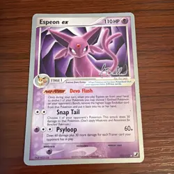 Pokemon Card 2006 World Championship Decks Espeon EX Jimmy Ballard 102/115 LP 3 - Image 1