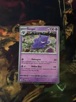 Gengar 094/165 Cosmo Holo 151 Sam’s Club Promo Pokemon Card Near Mint NM - Image 1
