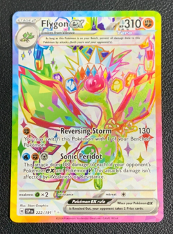 Flygon ex 222/191 Surging Sparks Full Art Ultra Rare Pokemon TCG Card NM - Image 1