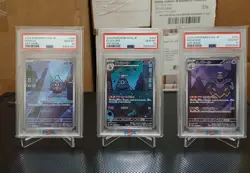 PSA 10 Pokemon Card Duskull Dusclops Dusknoir AR FULL set 068/064 sv6a Japanese - Image 1