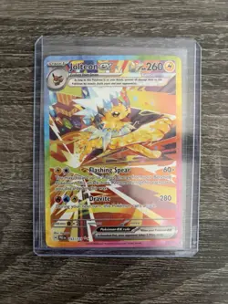 Pokemon TCG Jolteon EX Prismatic Evolutions Card 153/131 Fresh NM Condition SIR - Image 1