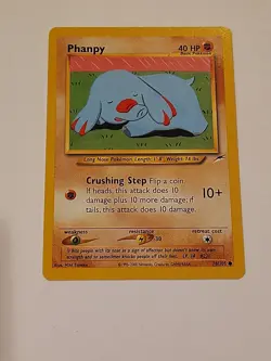 PHANPY NEO DESTINY SET POKEMON CARD 76/105 LP - Image 1