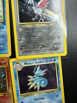 Vintage Pokemon 10 Card Holo Lot Typhlosion Skarmory Lapras - Image 5