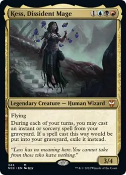 Kess, Dissident Mage - Near Mint MTG Commander: Streets of New Capenna - Image 1