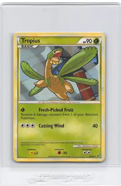 TROPIUS 22/90 - Non-Holo Rare - Undaunted - 2010 POKEMON CARD - NM - Image 1