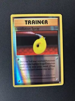 Pokemon Card Devolution Spray Evolutions Reverse Holo 76/108 Near Mint - Image 1