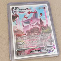 Espeon Vmax Fusion Strike Alt Art Pokemon Card 270/264 Full Art 2021 FA NM - Image 1