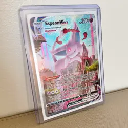 Espeon Vmax Fusion Strike Alt Art Pokemon Card 270/264 Full Art 2021 FA NM - Image 2