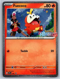 Fuecoco - Grand Adventure SVP 192 Black Star Promo Stamped Pokemon Card NM - Image 1