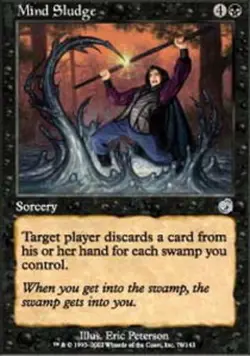 [1x] Mind Sludge - Foil Slight Play, English Torment MTG Magic - Image 1