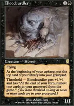 [1x] Bloodcurdler - Foil Slight Play, English Odyssey MTG Magic - Image 1