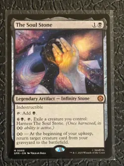 Magic The Gathering - The Soul Stone - Marvel's Spider-Man Regular #0066 NM - Image 1