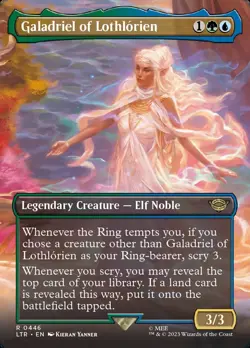 Galadriel of Lothlorien (Borderless) R Universes Beyond: The Lord of the Rings: - Image 1