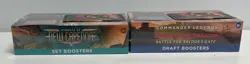 MTG 2 X Boxes New Capenna Set Baldur's Gate Draft Sealed w/BAB Promos and Promos - Image 2