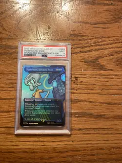 Mtg Squidward Psa 9 Graded - Image 1