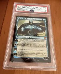 MTG 2014 Jace , the Mind Sculptor Twenty From The Vault PSA 10 GEM MINT - Image 1