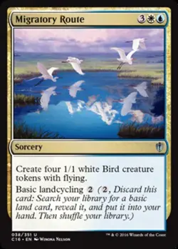 Migratory Route ~ Near Mint Commander 2016 MTG Magic UltimateMTG Multi-Color Car - Image 1
