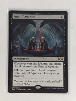Font of Agonies - Ravnica Allegiance (RNA) MTG Magic the Gathering - NM+ - Image 1