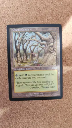 1998 Magic The Gathering Urza's Saga GAEA'S CRADLE 321/350 Rare - Image 2