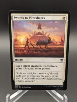 Swords to Plowshares Commander: Aetherdrift Regular - Image 1