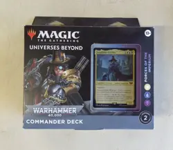 Magic the Gathering Warhammer 40K Commander FORCES of the IMPERIUM (NEW) #MWH - Image 1