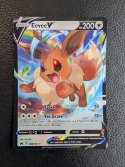 Eevee V - 108/159 Crown Zenith (Pokemon) Ultra Rare - Image 1