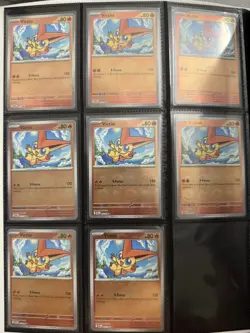 Victini Pokeball Holo 012/86 Black Bolt Pokemon Card TCG （8 Cards） NM - Image 1