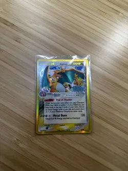 Pokemon Charizard (Delta Species) 4/100 Crystal Guardians Holo #4 STAMPED - Image 1