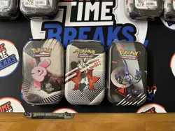7x Pokemon Black Bolt White Flare Sealed Mini Tins. 2 Packs/Tin 7 Tins - Image 3