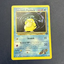 Pokemon TCG Sabrina's Psyduck Gym Challenge 99/132 Regular 1999-2000 Wizards - Image 1