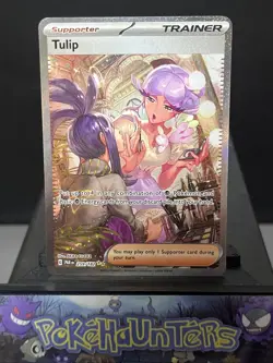 Pokemon Card Tulip 259/182 Paradox Rift Trainer Special Illustration NM - Image 1
