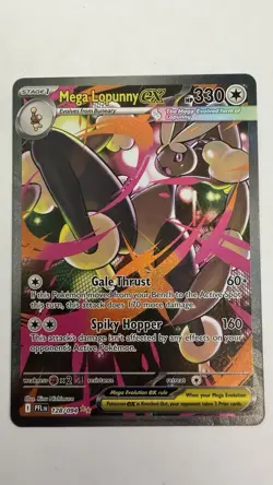 MINT Mega Lopunny ex 128/094 (SIR) IN HAND-Pokemon TCG Phantasmal Flames - Image 1