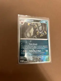 Pokemon TCG Prismatic Evolutions Umbreon Poke Ball Pattern 059/131 Holo Rare - Image 1