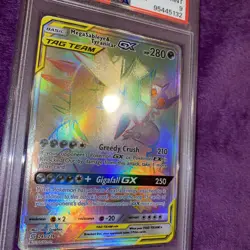 2019 Pokemon Sun & Moon M.Sbleye/Tyranitar GX Unified Minds-secret-FA PSA 9 - Image 3