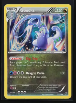 Pokemon TCG Goodra Phantom Forces 77/119 Holo Holo Rare Near Mint - Image 1