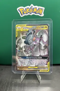 Arceus & Dialga & Palkia GX 156/236 Tag Team Sm Cosmic Eclipse Holo Pokemon TCG - Image 1