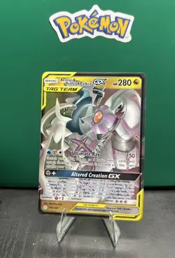 Arceus & Dialga & Palkia GX 156/236 Tag Team Sm Cosmic Eclipse Holo Pokemon TCG - Image 2
