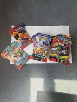 Pokemon TCG Sleeved Booster x24 Mega Evolutions Temporal Destined Rivals - Image 1