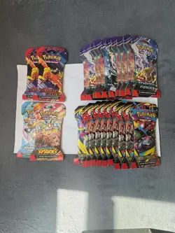 Pokemon TCG Sleeved Booster x24 Mega Evolutions Temporal Destined Rivals - Image 2