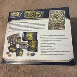 Pokemon TCG Scarlet & Violet SURGING SPARKS Elite Trainer Box FACTORY SEALED ETB - Image 2