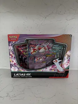 Pokemon TCG Latias EX - Special Collection Box - In Hand - Image 1