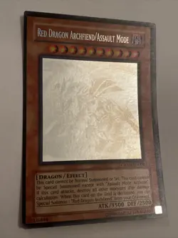 Red Dragon Archfiend Assault Mode Ghost Rare Crms-en004 - Image 1