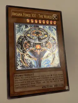 Arcana Force Xxi The World Ultimate Rare Lodt-en016 - Image 1